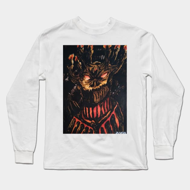 Doom Patrol - "Make A Wish" Candlemaker portrait (original) Long Sleeve T-Shirt by StagArtStudios